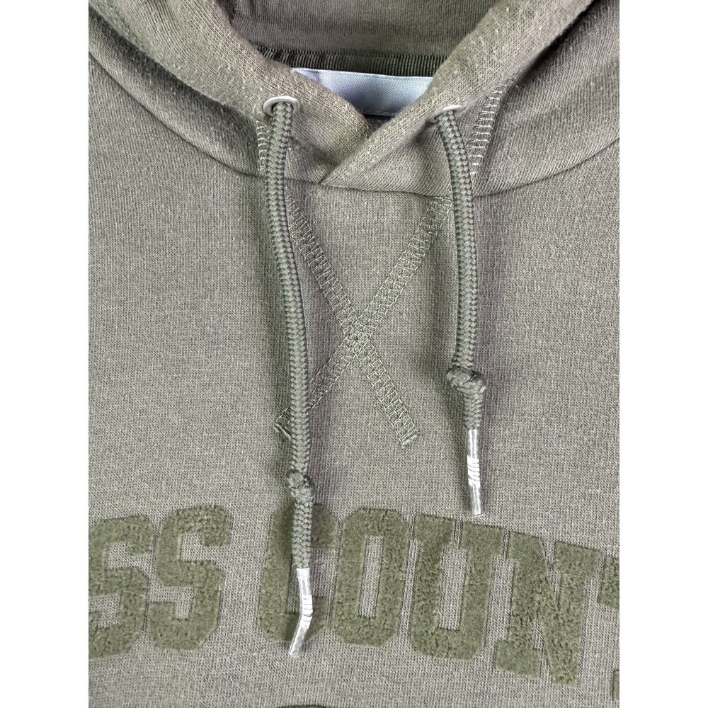 Nike Sportswear Cross Country 2 Tone Hoodie Vintage Silver Tag Green Mens Large‎ - Picture 3 of 10